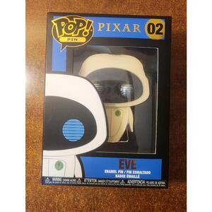 Funko Pixar EVE Pin with Blue and Black Accents